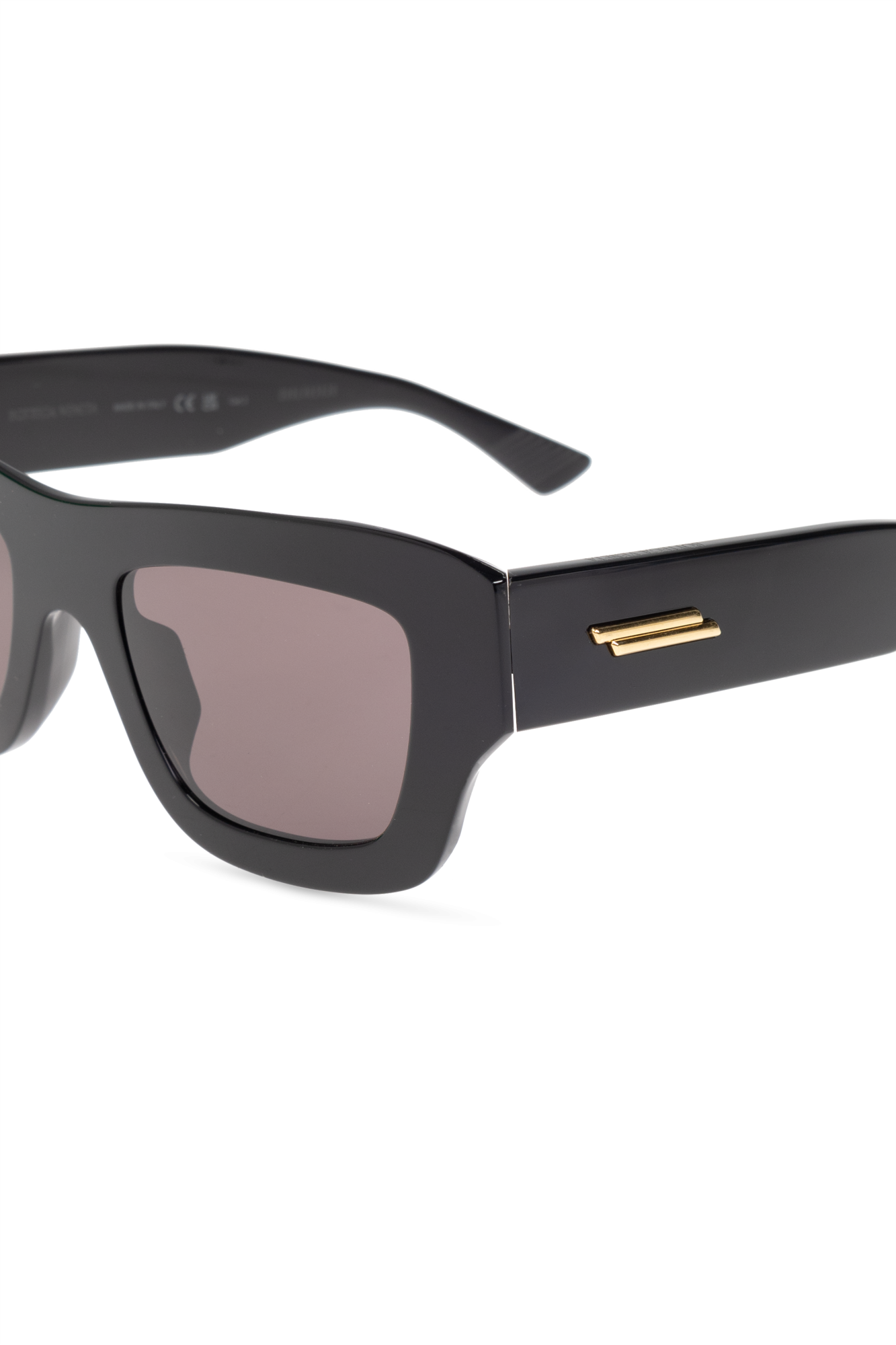 小物 BOTTEGA VENETA sunglasses unisex Classic Aviator Sunglasses in BLACK/YELLOW | Bottega Veneta® CA